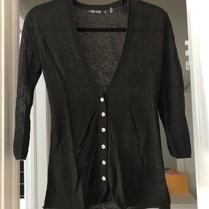 Nic + Zoe Black Onyx Cardigan
